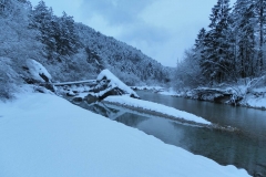 Torrente Resia in inverno (Luciano Micelli)